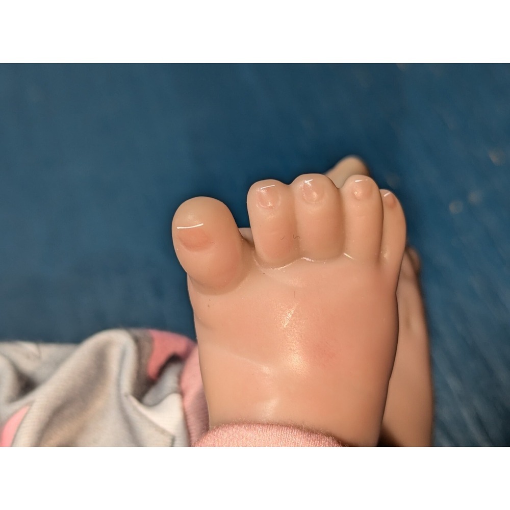 18'' Real Infant Reborn? Doll Real Baby Doll Lifelike Baby Hand-rooted Hair - Picture 6 of 14
